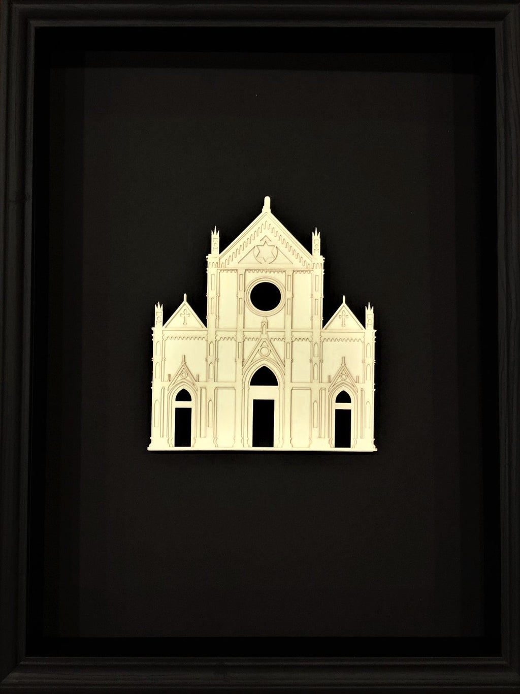 Florence Paper Sculptures - Santa Croce