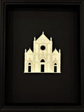 Florence Paper Sculptures - Santa Croce