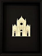 Florence Paper Sculptures - Santa Croce