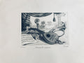 Original Musical Etching - Musical Instruments