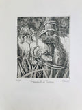 Original Botanical Etching - Fragments of Tuscany