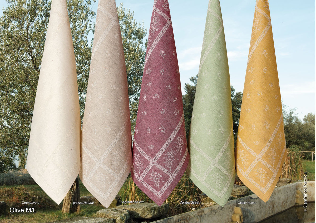 Olive Tea Towel
