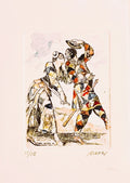 Original Venice Etching Card & Envelope