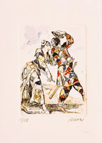 Original Venice Etching Card & Envelope