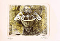 Original Florence Etching Card & Envelope