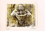 Original Florence Etching Card & Envelope