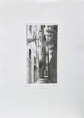 Original Florence Etching - Via del Fiordaliso