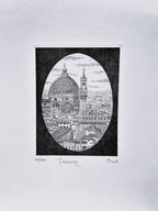 Original Florence Etching