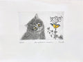 Original Italian Etching - A Melodious Meeting