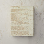 Deckled Edge Folded Card and Envelope