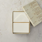 Deckled Edge Note Card and Envelope