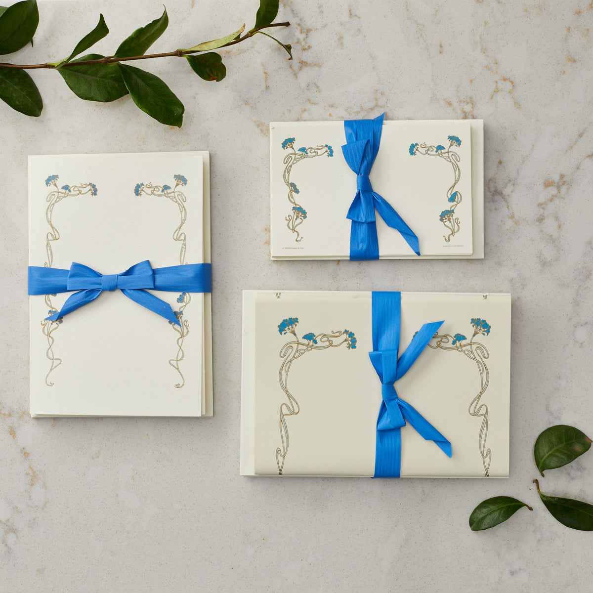 Cornice Blu Stationery