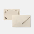 Navy and Gold Peacock Stationery Set