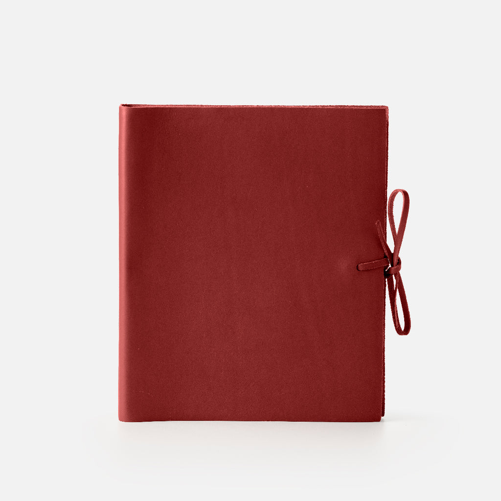 Soft Leather Album with Tie