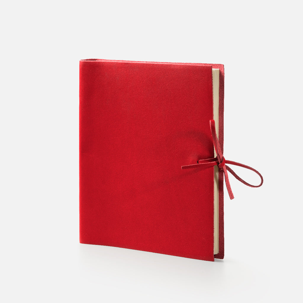 Soft Leather Album with Tie