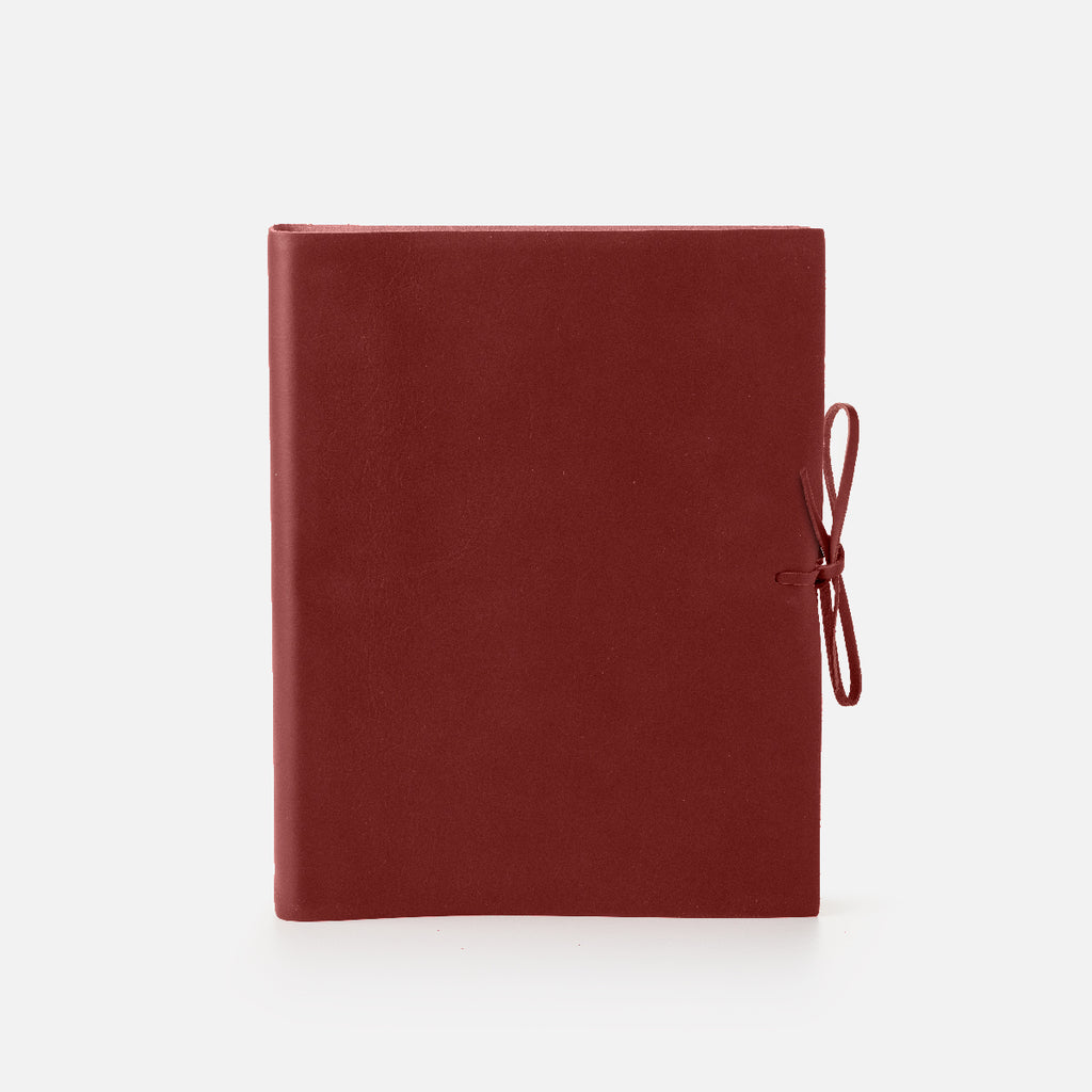 Soft Leather Album with Tie