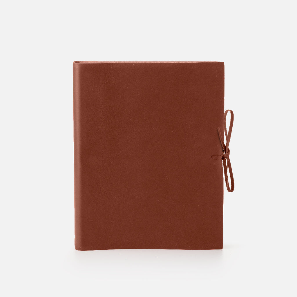 Soft Leather Album with Tie