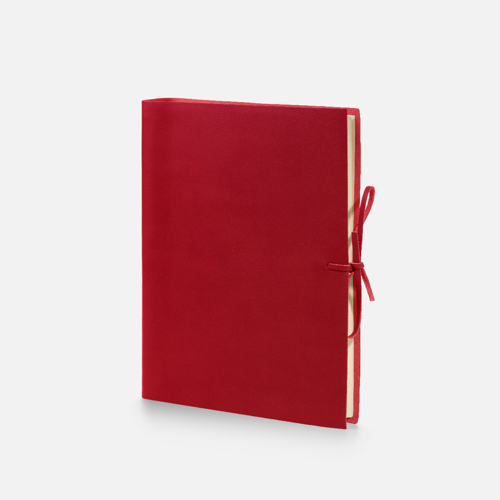 Soft Leather Album with Tie