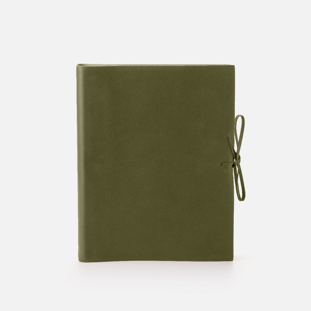 Soft Leather Album with Tie
