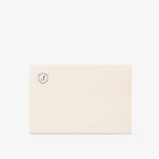 Deckle Edge Monogrammed Correspondence Card and Envelope