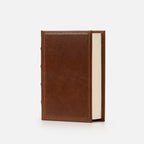 Leather Journal - Hard Cover - Unlined - Border Emboss