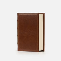Leather Journal - Hard Cover - Unlined - Border Emboss