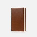 Leather Journal - Hard Cover - Unlined - Border Emboss