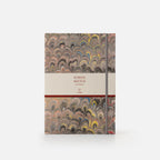Marbled Paper Sketch Book - Soft Cover - Unlined - With Elastic