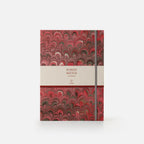 Marbled Paper Sketch Book - Soft Cover - Unlined - With Elastic