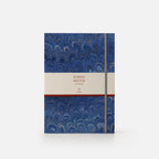 Marbled Paper Sketch Book - Soft Cover - Unlined - With Elastic