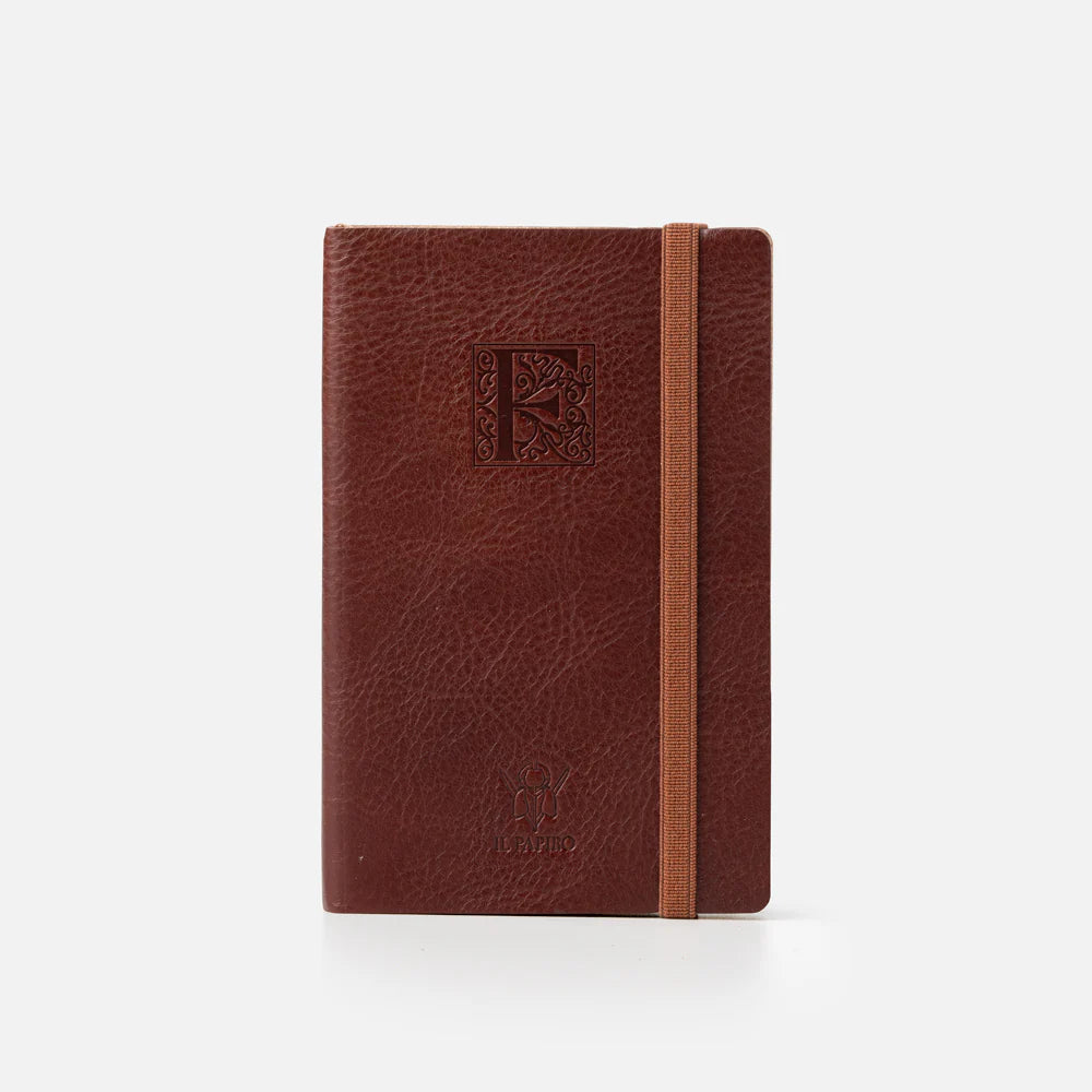 Leather Journal - Soft Cover - Unlined - Monogram