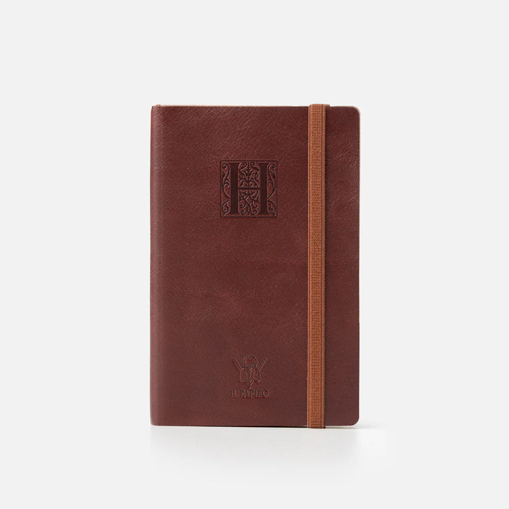 Leather Journal - Soft Cover - Unlined - Monogram