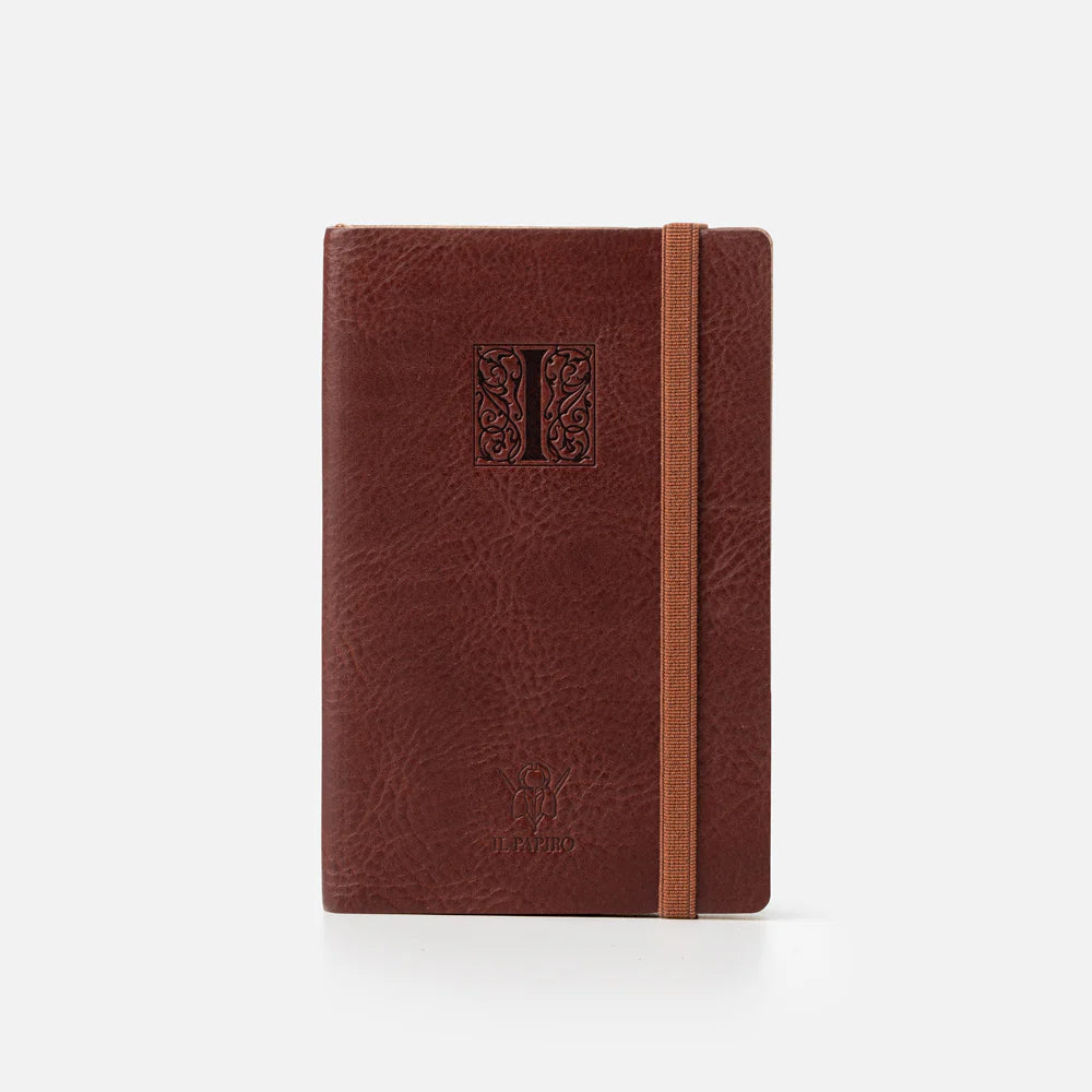 Leather Journal - Soft Cover - Unlined - Monogram
