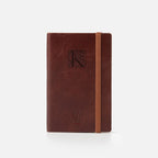 Leather Journal - Soft Cover - Unlined - Monogram