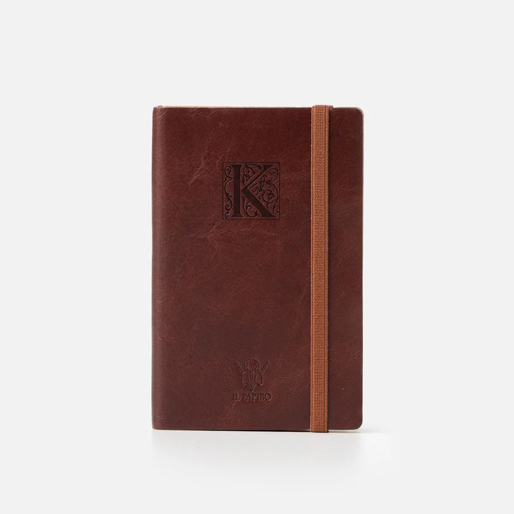 Leather Journal - Soft Cover - Unlined - Monogram
