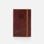 Leather Journal - Soft Cover - Unlined - Monogram