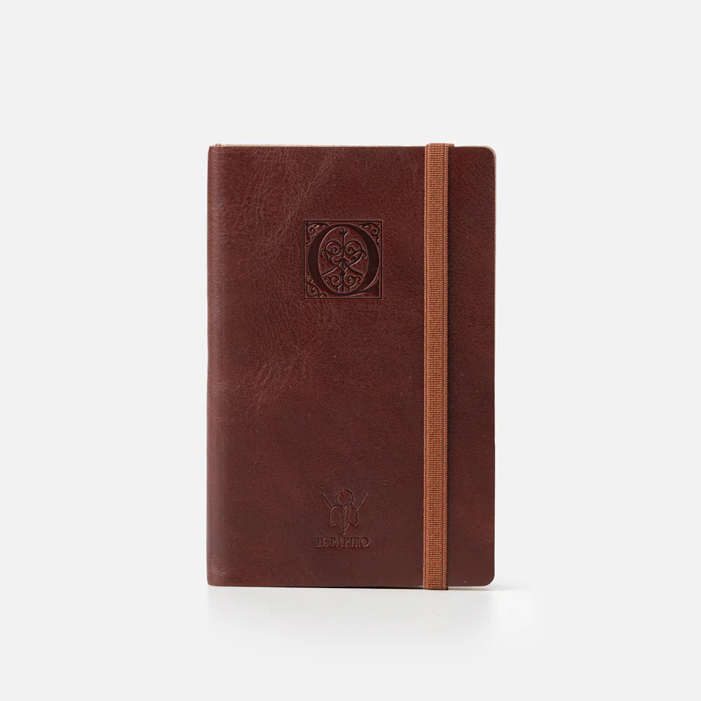 Leather Journal - Soft Cover - Unlined - Monogram