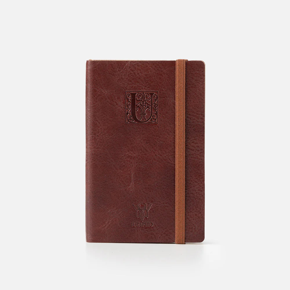 Leather Journal - Soft Cover - Unlined - Monogram