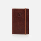 Leather Journal - Soft Cover - Unlined - Monogram