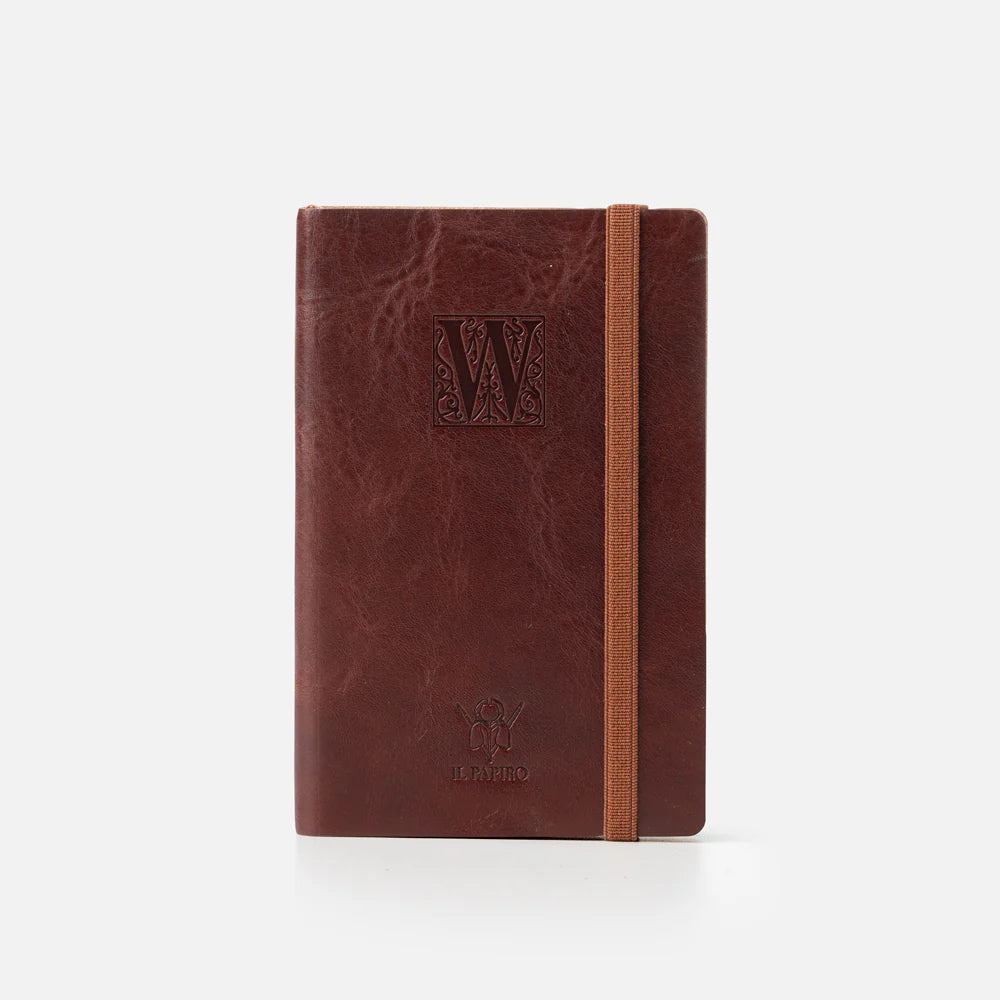 Leather Journal - Soft Cover - Unlined - Monogram