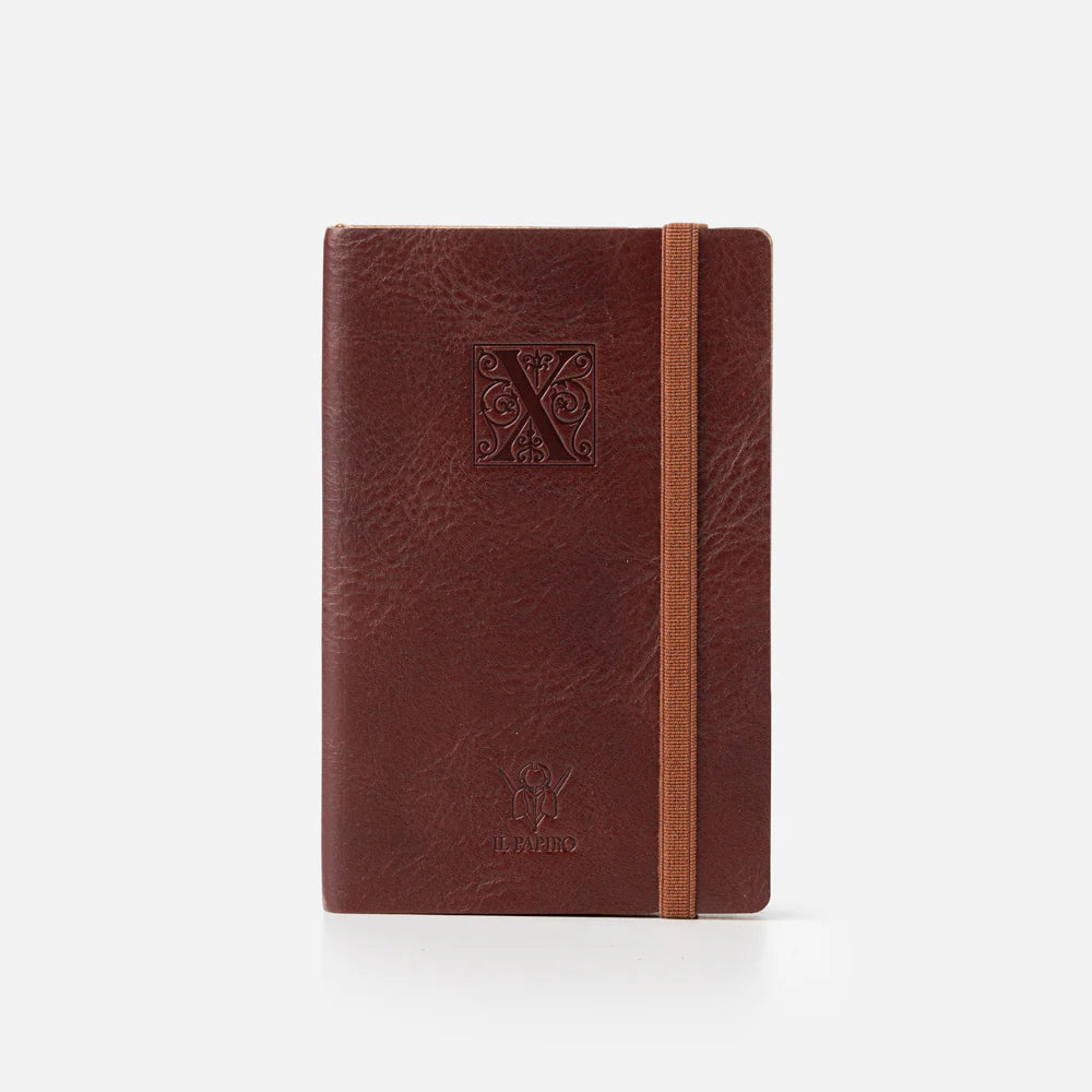 Leather Journal - Soft Cover - Unlined - Monogram