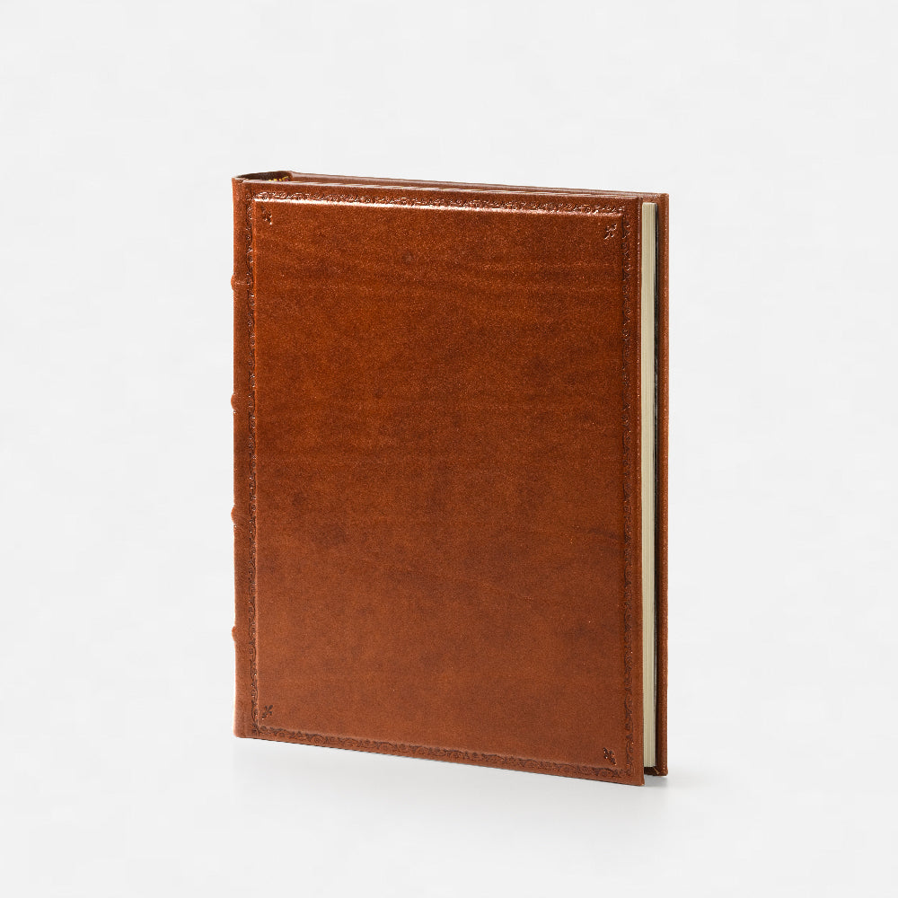 16th Century Style Leather Album with Border Tooling