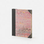 Marbled Paper Album with Canvas Spine