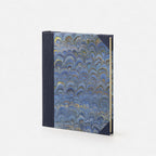 Marbled Paper Album with Canvas Spine