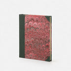 Marbled Paper Album with Canvas Spine