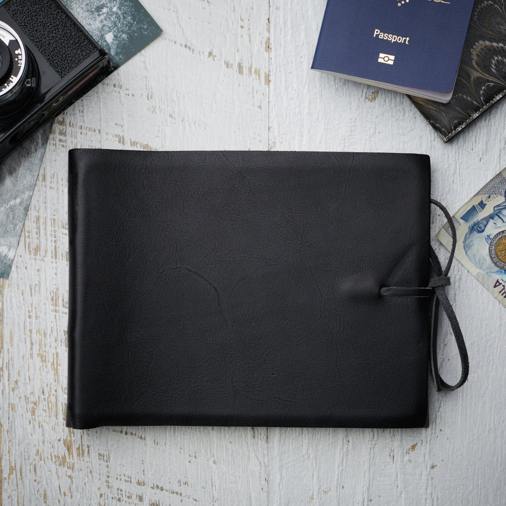 Soft Leather Album with Tie
