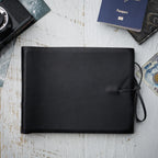 Soft Leather Album with Tie
