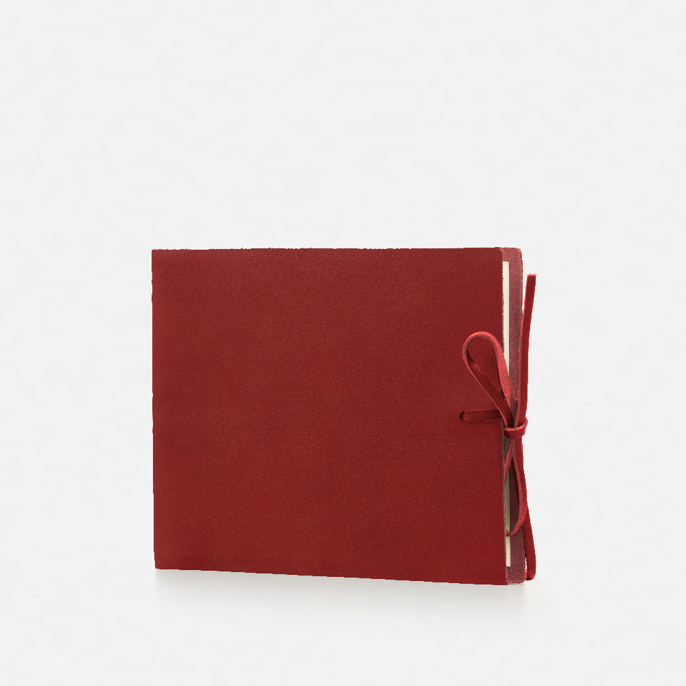 Soft Leather Album with Tie