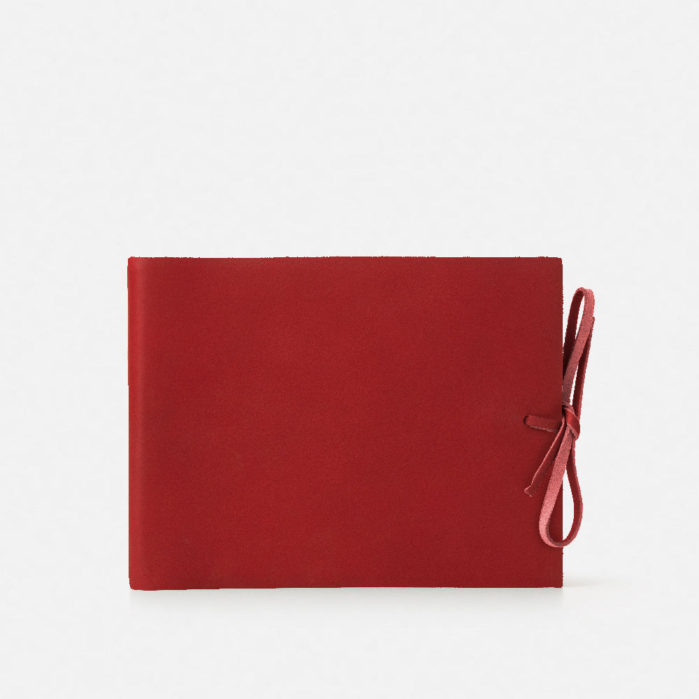 Soft Leather Album with Tie