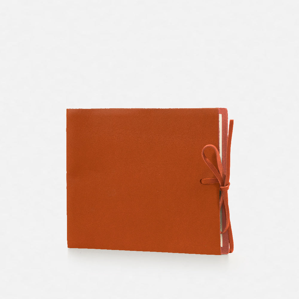 Soft Leather Album with Tie